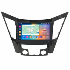 Штатна магнітола Lesko для Hyundai Sonata VI (YF) 2009-2014 екран 9" 2/32Gb CarPlay 4G Wi-Fi GPS Prime