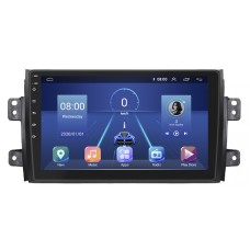 Штатна магнітола Lesko для Suzuki SX4 I (Classic) Рестайлінг 2009-2014 екран 9" 6/128Gb 4G Wi-Fi GPS Top