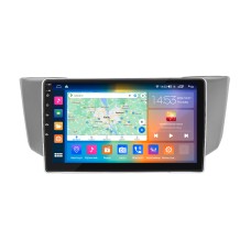 Штатная магнитола Lesko для Lexus RX II 2003-2006 экран 9" 4/64Gb CarPlay 4G Wi-Fi GPS Prime