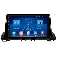 Штатная магнитола Lesko для Mazda 3 III (BM) 2013-2017 экран 9" 4/32Gb 4G Wi-Fi GPS Top