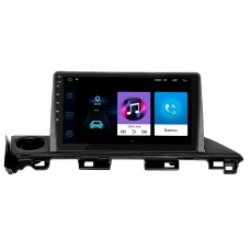 Штатная магнитола Lesko для Mazda 6 III (GJ) Рестайлинг 2 2018-н.в. экран 9" 1/16Gb Wi-Fi GPS Base