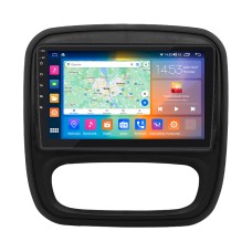 Штатна магнітола Lesko для Opel Vivaro B 2014-2018 екран 9" 2/32Gb CarPlay 4G Wi-Fi GPS Prime