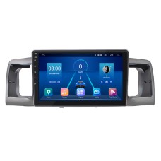 Штатная магнитола Lesko для Toyota Corolla IX (E120, E130) 2000-2004 экран 9" 6/128Gb 4G Wi-Fi GPS Top