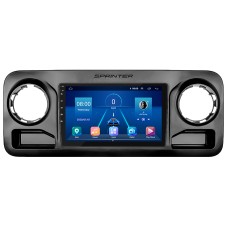 Штатная магнитола Lesko для Mercedes-Benz Sprinter III (W907/910) 2018-н.в. экран 10" 2/32Gb Wi-Fi GPS Base