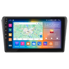 Штатная магнитола Lesko для Toyota Avensis II 2003-2006 экран 9" 4/64Gb CarPlay 4G Wi-Fi GPS Prime
