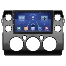 Штатная магнитола Lesko для Toyota FJ Cruiser  2006-н.в. экран 9" 6/128Gb 4G Wi-Fi GPS Top