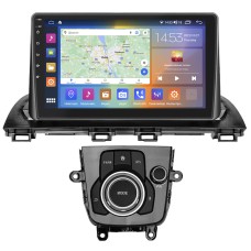 Штатная магнитола Lesko для Mazda 3 III (BM) Рестайлинг 2016-2019 экран 9" 4/64Gb CarPlay 4G Wi-Fi GPS Prime