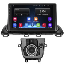Штатная магнитола Lesko для Mazda 3 III (BM) Рестайлинг 2016-2019 экран 9" 2/32Gb Wi-Fi GPS Base