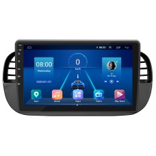 Штатна магнітола Lesko для Fiat 500 II 2007-2015 екран 9" 2/32Gb Wi-Fi GPS Base