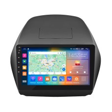 Штатна магнітола Lesko для Hyundai Tucson II 2009-2015 екран 10" 2/32Gb CarPlay 4G Wi-Fi GPS Prime