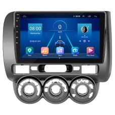 Штатна магнітола Lesko для Honda Fit I Manual AC 2001-2008 екран 9" 2/32Gb CarPlay 4G Wi-Fi GPS Prime