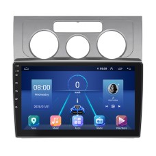 Штатная магнитола Lesko для Volkswagen Touran I Рестайлинг 2006-2010 экран 10" 6/128Gb 4G Wi-Fi GPS Top