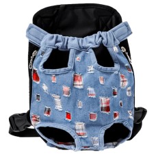 Рюкзак-кенгуру для тварин DT834 Jeans ragged S
