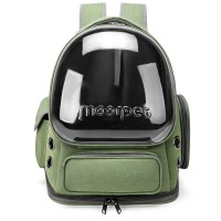 Рюкзак-перенесення для кішок Taotaopets 251103 Panoramic з прозорим вікном Green