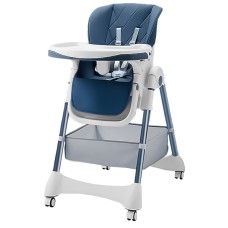 Детский стульчик для кормления складной Bestbaby BS-806 Sophie Blue