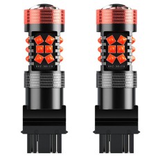 Автомобільна світлодіодна лампа поворот+стоп сигнал DXZ G-3030-30 T25-3157 30W Red