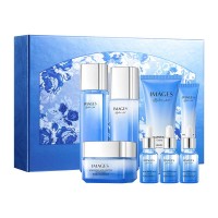 Подарунковий набір з гіалуроновою кислотою та пептидами Images Hyaluronic Acid Peptide Delicate Glowing Set