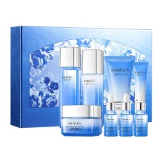 Подарунковий набір з гіалуроновою кислотою та пептидами Images Hyaluronic Acid Peptide Delicate Glowing Set