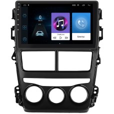 Штатная магнитола Lesko для Toyota Yaris III Рестайлинг 2 2017-2020 экран 9" 1/16Gb Wi-Fi GPS Base