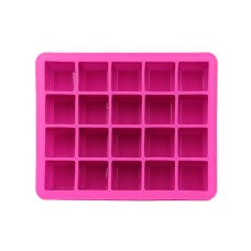 Силіконова форма для льоду CUMENSS AI-820 Cube 20 Pink