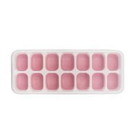 Силіконова форма для льоду CUMENSS AI-814 Cube 14 Pink