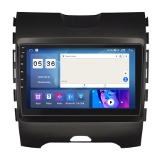 Штатна магнітола Lesko для Ford Edge II 2015-2018 екран 9" 2/32Gb CarPlay 4G Wi-Fi GPS Prime