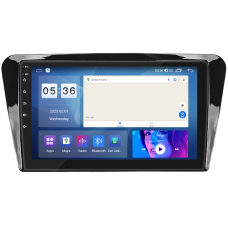 Штатна магнітола Lesko для Skoda Octavia III (A7) Рестайлінг 2017-2020 екран 10" 4/64Gb CarPlay 4G Wi-Fi GPS Prime