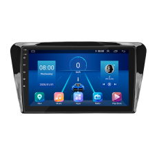 Штатна магнітола Lesko для Skoda Octavia III (A7) Рестайлінг 2017-2020 екран 10" 4/32Gb 4G Wi-Fi GPS Top