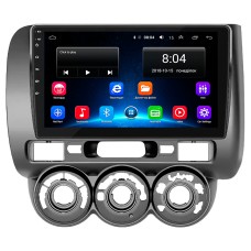 Штатна магнітола Lesko для Honda Jazz I Manual AC 2001-2005 екран 9" 2/32Gb Wi-Fi GPS Base