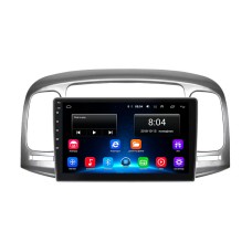 Штатна магнітола Lesko для Hyundai Accent III 2006-2011 екран 9" 2/32Gb Wi-Fi GPS Base