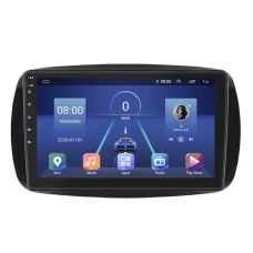 Штатна магнітола Lesko для Smart Fortwo III 2014-н.в. екран 9" 6/128Gb 4G Wi-Fi GPS Top