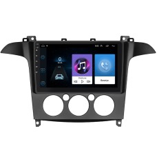 Штатна магнітола Lesko для Ford Galaxy II 2006-2010 екран 9" 1/16Gb Wi-Fi GPS Base