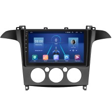 Штатна магнітола Lesko для Ford Galaxy II 2006-2010 екран 9" 2/32Gb 4G Wi-Fi GPS Top