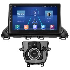 Штатная магнитола Lesko для Mazda 3 III (BM) Рестайлинг 2016-2019 экран 9" 6/128Gb 4G Wi-Fi GPS Top