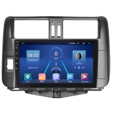 Штатная магнитола Lesko для Toyota Land Cruiser Prado 150 Series 2009-2013 экран 9" 6/128Gb 4G Wi-Fi GPS Top