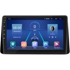 Штатная магнитола Lesko для Mitsubishi Eclipse Cross I 2017-2020 экран 10" 4/64Gb 4G Wi-Fi GPS Top