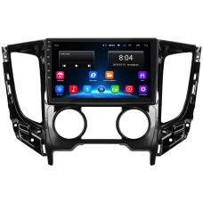 Штатная магнитола Lesko для Mitsubishi L200 V Manual AC 2015-2019 экран 9" 2/32Gb Wi-Fi GPS Base