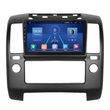 Штатная магнитола Lesko для Nissan Navara (Frontier) III (D40) 2004-2010 экран 9" 4/32Gb 4G Wi-Fi GPS Top