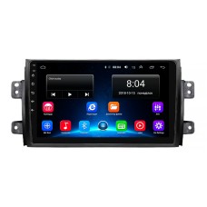 Штатна магнітола Lesko для Fiat Sedici 2005-2014 екран 9" 2/32Gb Wi-Fi GPS Base