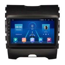Штатна магнітола Lesko для Ford Edge II 2015-2018 екран 9" 6/128Gb 4G Wi-Fi GPS Top