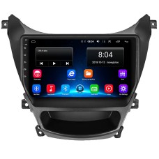 Штатна магнітола Lesko для Hyundai Elantra V (MD) Рестайлінг 2013-2016 екран 9" 2/32Gb Wi-Fi GPS Base