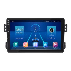 Штатна магнітола Lesko для Opel Agila B 2008-2014 екран 9" 6/128Gb 4G Wi-Fi GPS Top