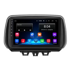 Штатна магнітола Lesko для Hyundai Tucson III Рестайлінг 2018-2021 екран 10" 2/32Gb Wi-Fi GPS Base
