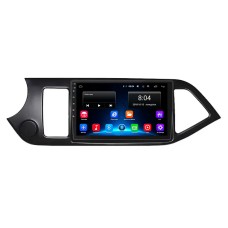 Штатна магнітола Lesko для Kia Picanto II Рестайлінг 2015-2017 екран 9" 2/32Gb Wi-Fi GPS Base