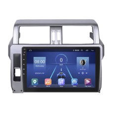 Штатная магнитола Lesko для Toyota Land Cruiser Prado 150 Series Рестайлинг 1 2013-2017 экран 10" 6/128Gb 4G Wi-Fi GPS Top
