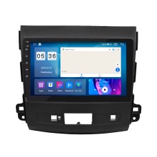 Штатная магнитола Lesko для Mitsubishi Outlander II Рестайлинг 2009-2013 экран 9" 2/32Gb CarPlay 4G Wi-Fi GPS Prime