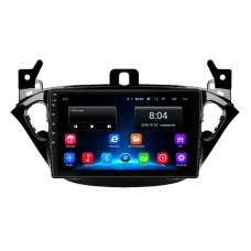 Штатна магнітола Lesko для Opel Adam I 2013-2019 екран 9" 2/32Gb Wi-Fi GPS Base