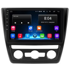 Штатна магнітола Lesko для Skoda Yeti I 2009-2014 екран 10" 2/32Gb Wi-Fi GPS Base