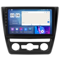 Штатна магнітола Lesko для Skoda Yeti I 2009-2014 екран 10" 2/32Gb CarPlay 4G Wi-Fi GPS Prime