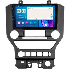 Штатна магнітола Lesko для Ford Mustang VI Рестайлінг 2017-н.в. екран 9" 4/64Gb CarPlay 4G Wi-Fi GPS Prime